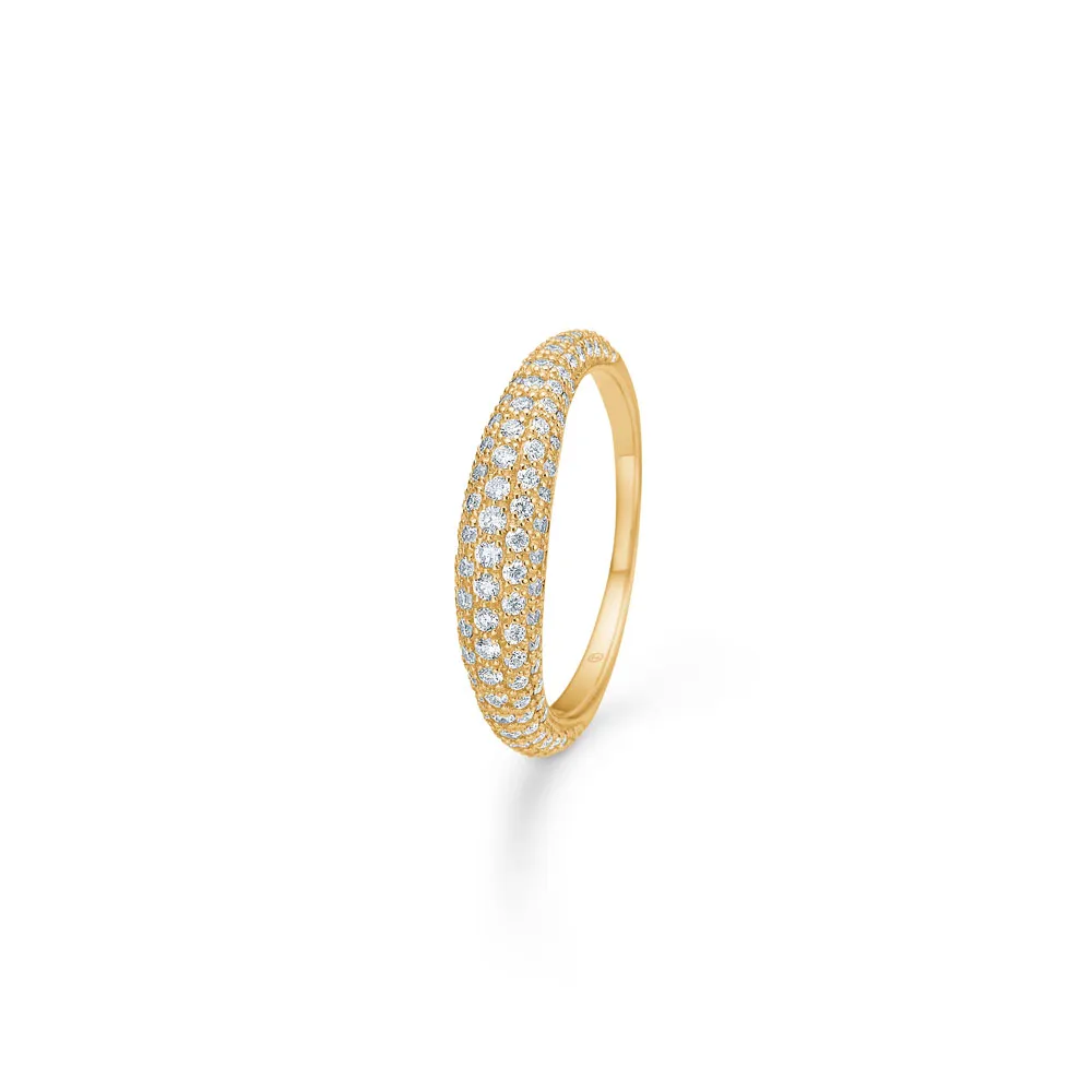 Mads Z Half Moon Ring 1541091