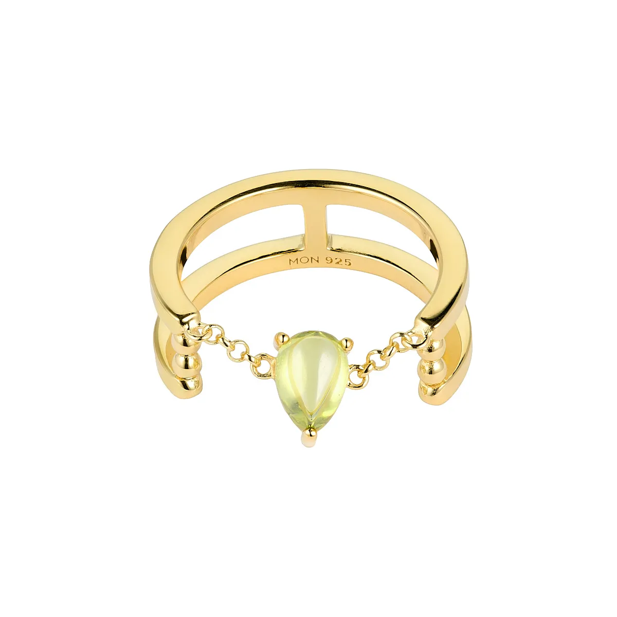 Monlund Chubby Drip Golden Ring MON19F-GY