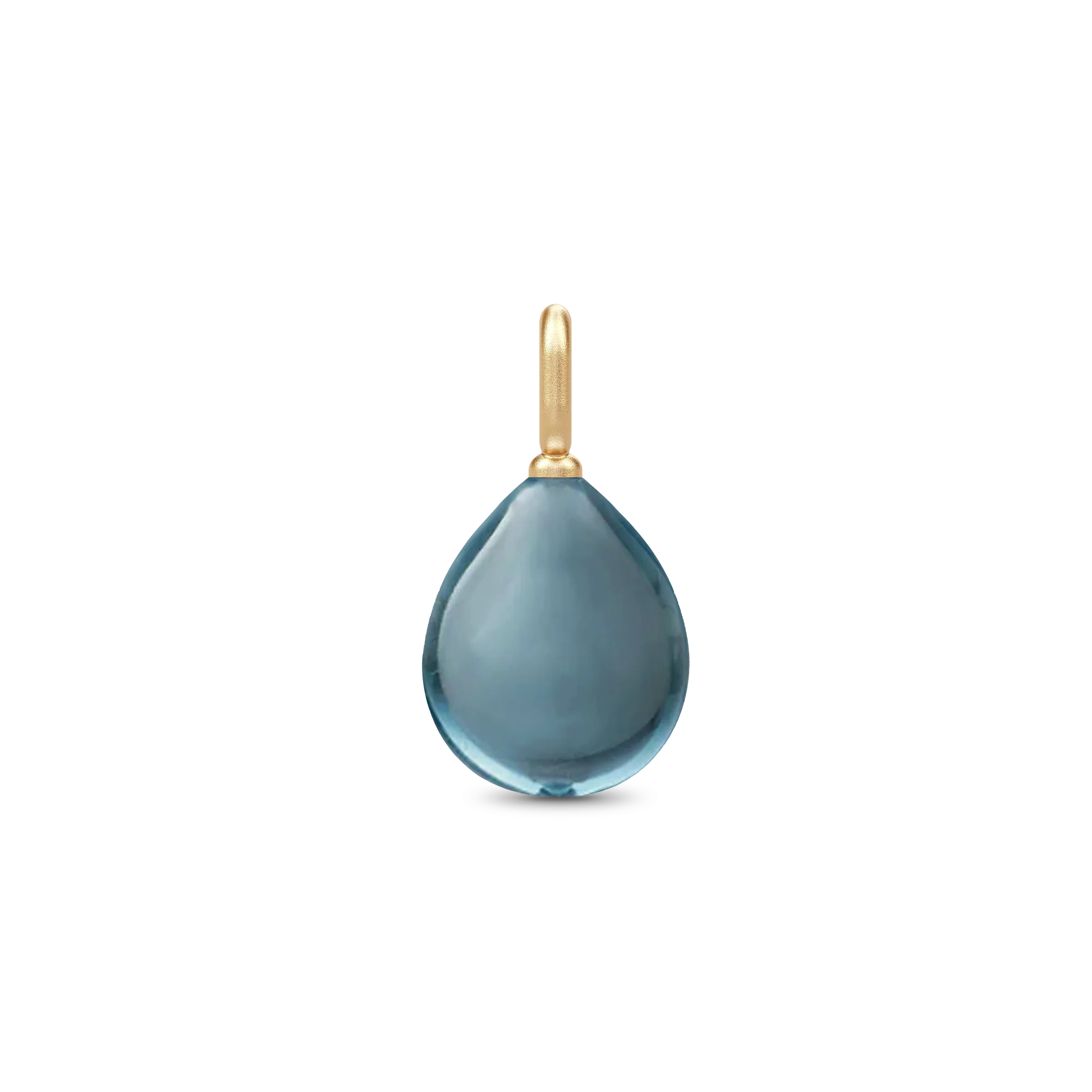 Julie Sandlau Prima Ballerina London Blue Vedhæng Forgyldt PD219GDLBCR