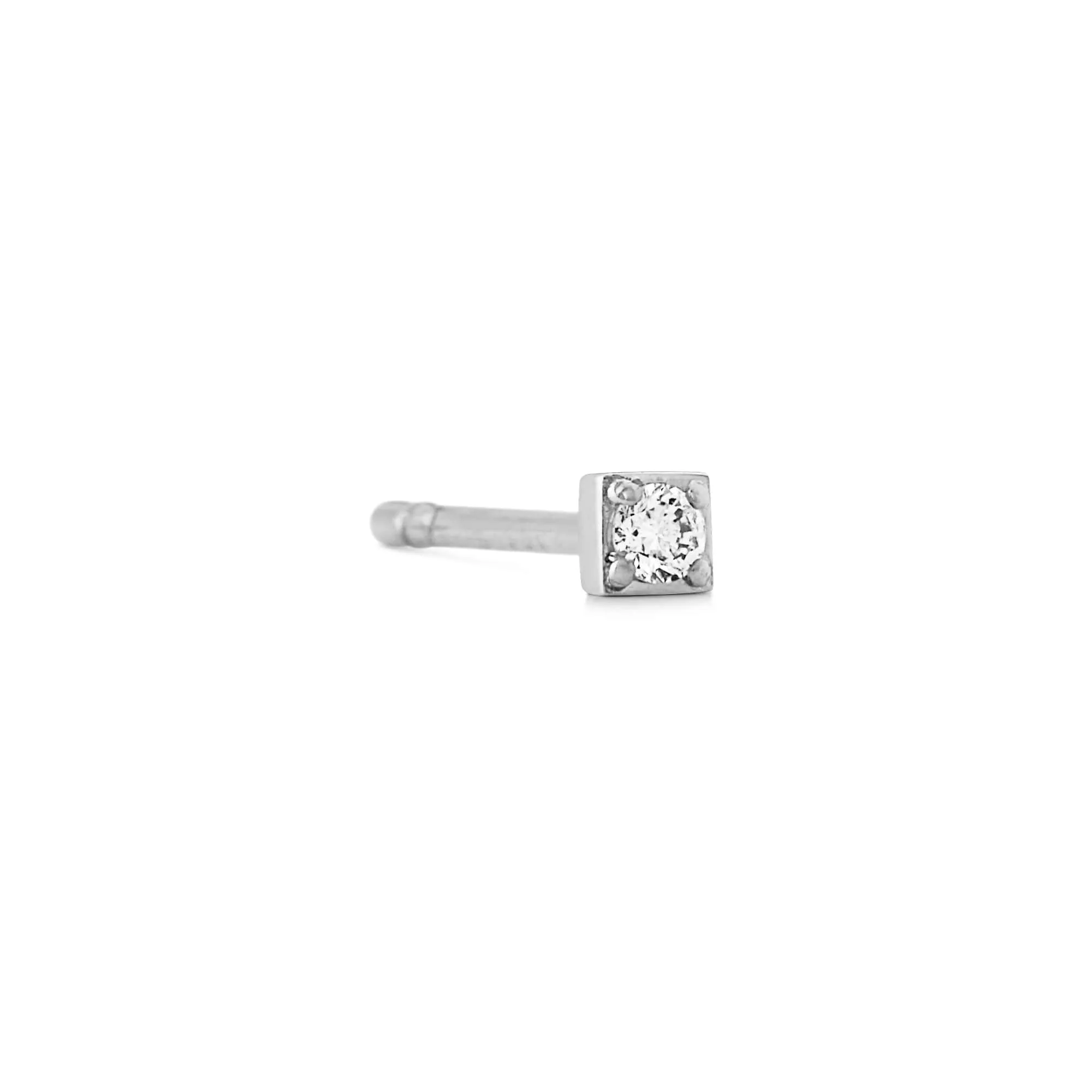 Ro Copenhagen Rock Square Diamant Ørestik S E108W112