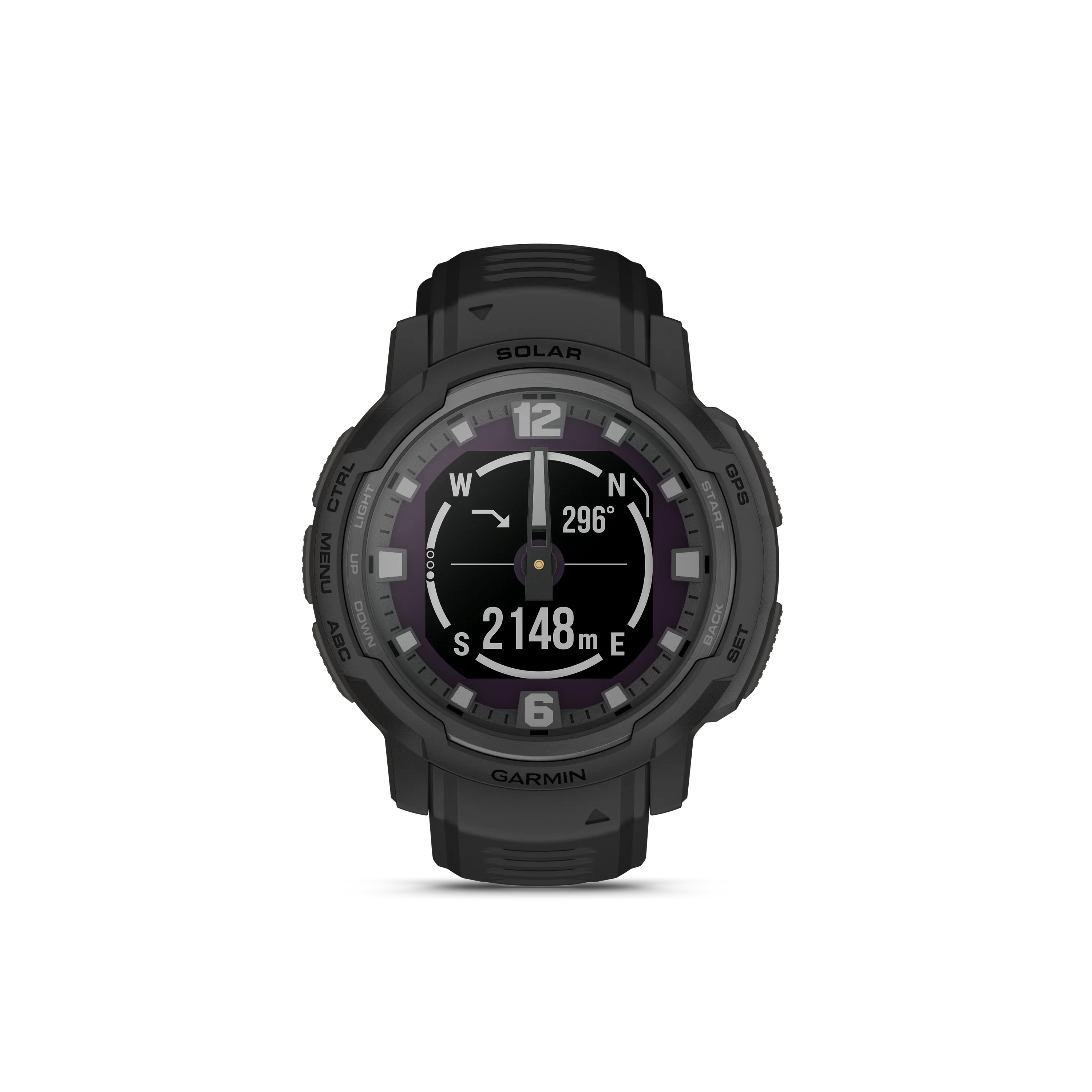 Garmin Instinct Crossover Solar, Tactical Edition, Black, WW 010-02730-00