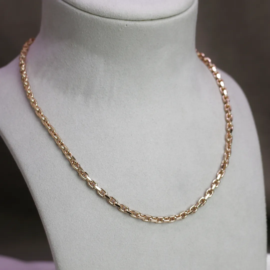BNH Anker Facet Kæder 8 kt Guld 1,5 mm