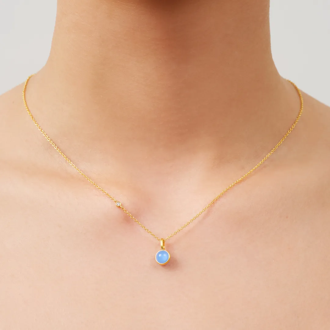 Julie Sandlau Prime Vedhæng Lille Royal Blue PD374GDROBLCR