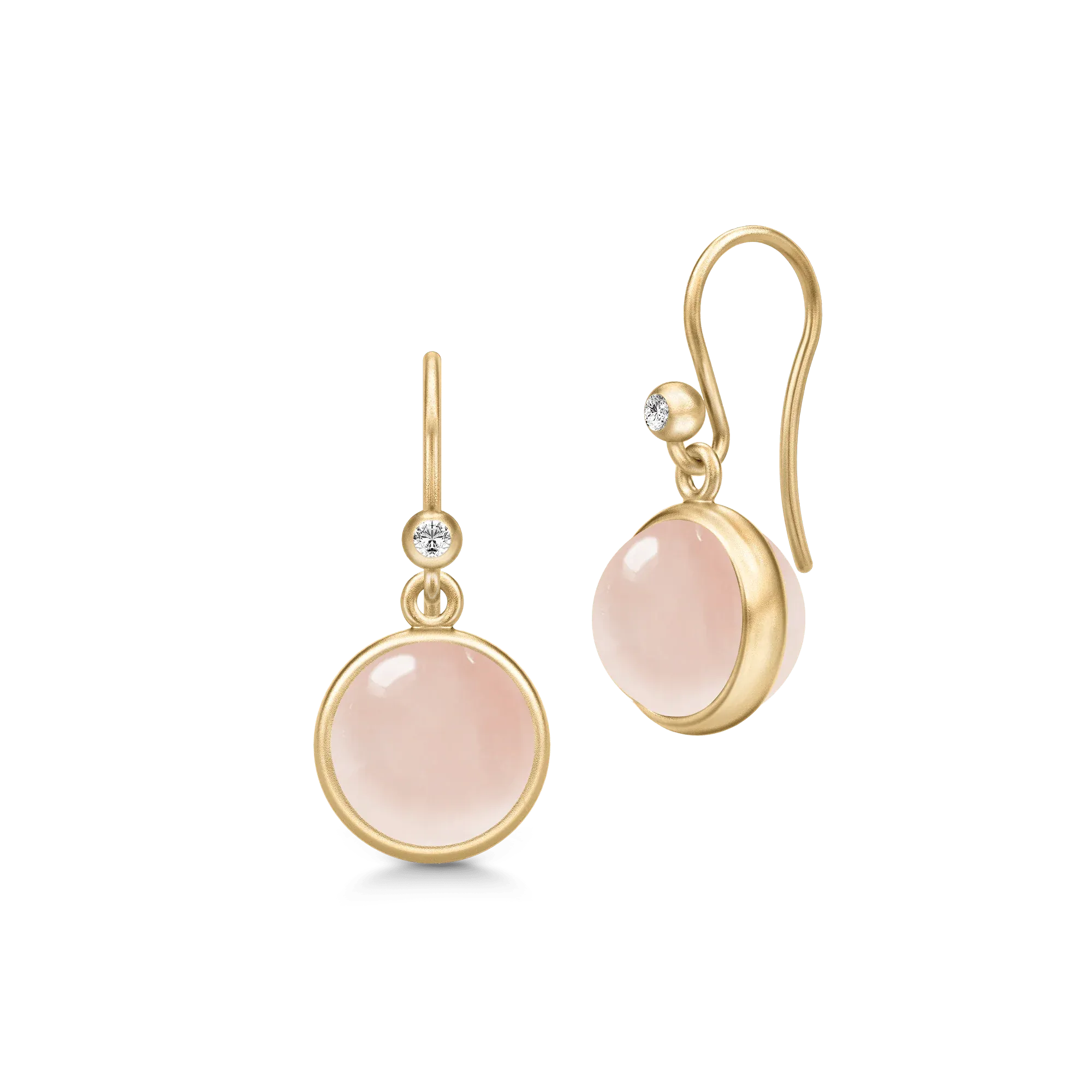 Julie Sandlau Prime Øreringe Milky Rose HKS181GDMLROCRCZ