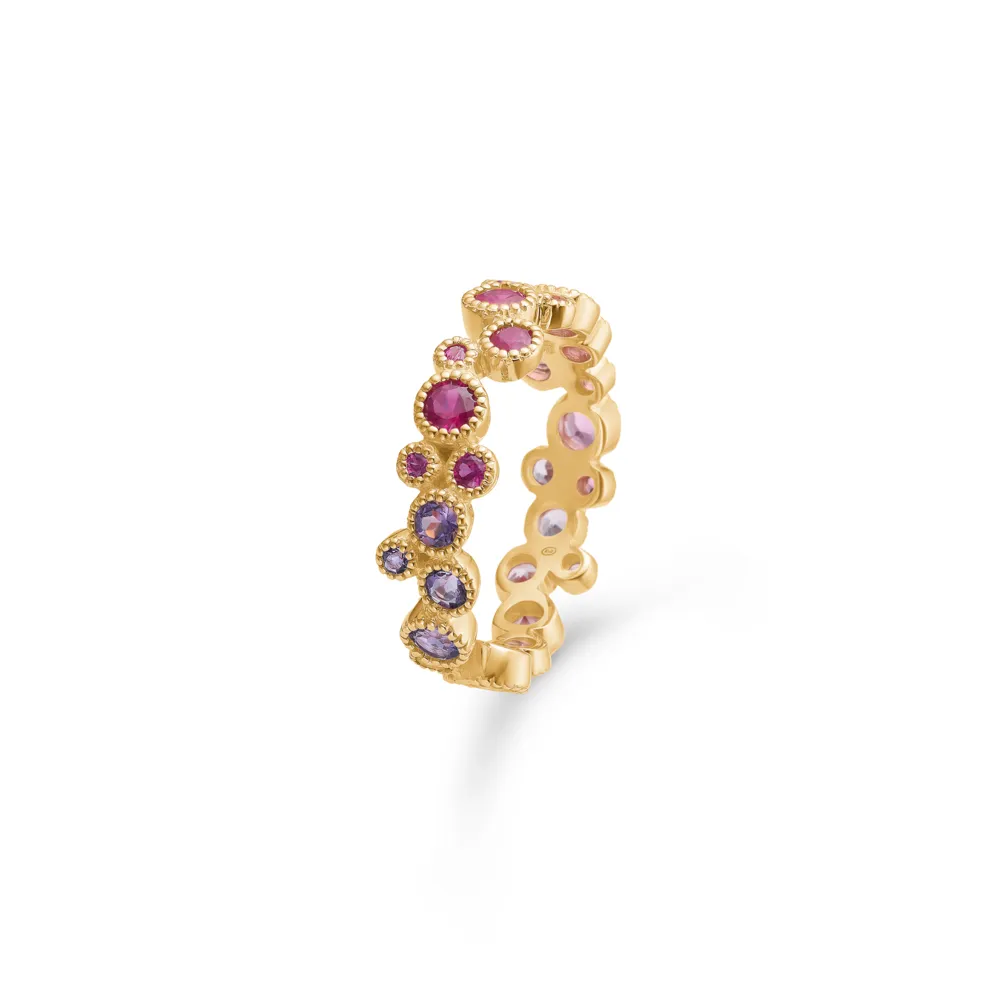Mads Z Luxury Rainbow Ring 1544065
