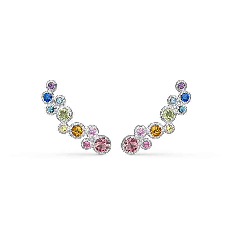 Mads Z Luxury Rainbow Øreringe 1614062