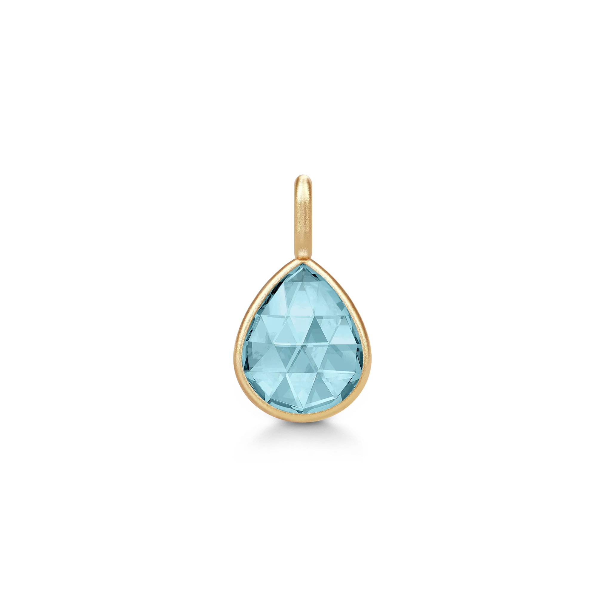 Julie Sandlau Lea Vedhæng Aqua Blue PD367GDAQBLUCR