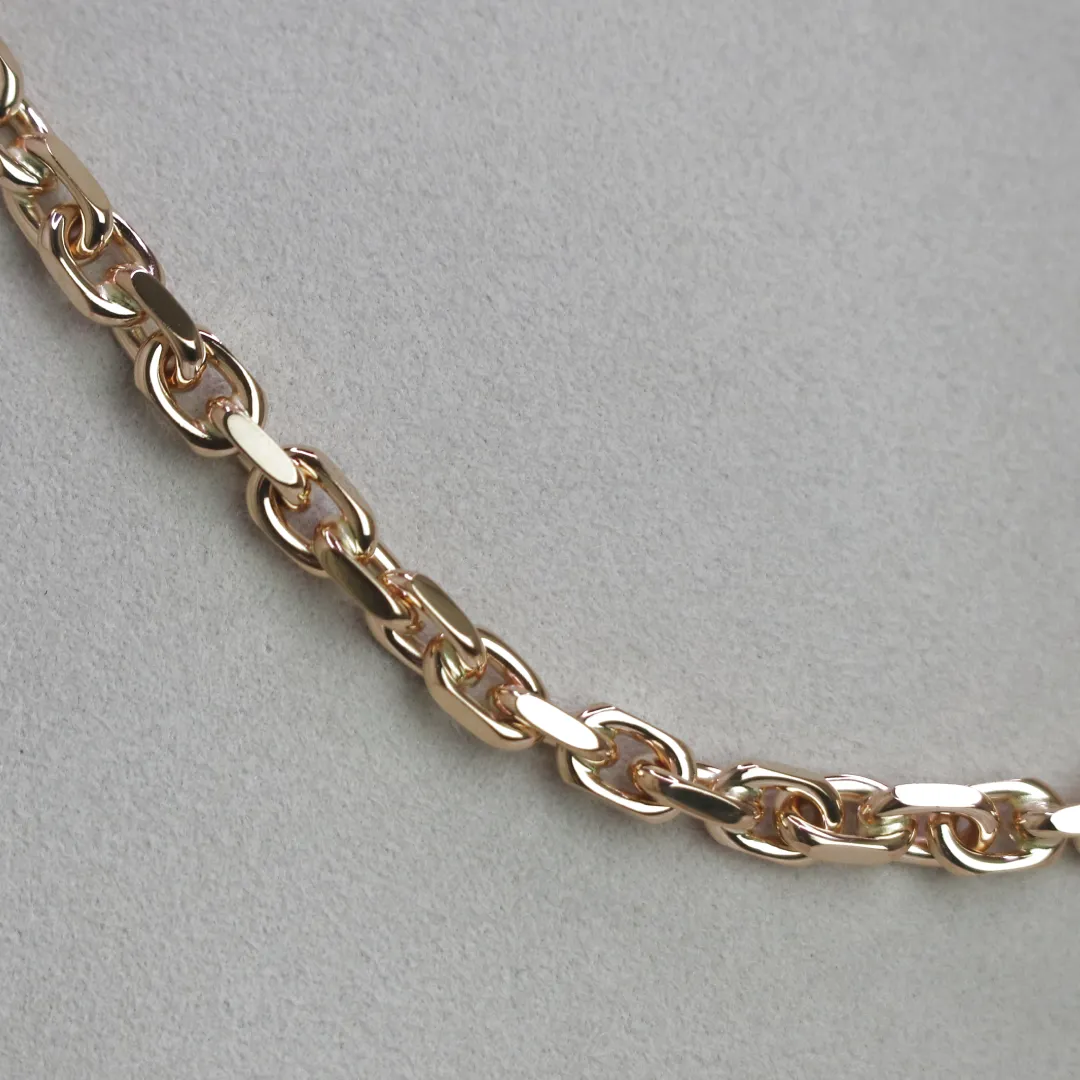 BNH Anker Facet Kæder 8 kt Guld 2,0 mm
