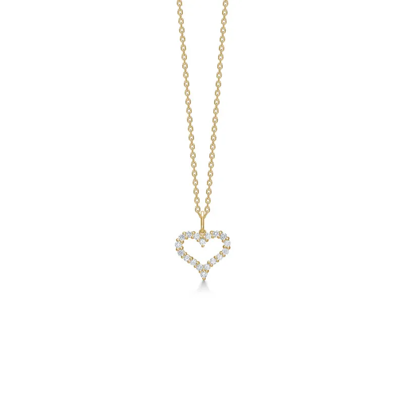 Mads Z Tender Heart Guld Vedhæng 1531336