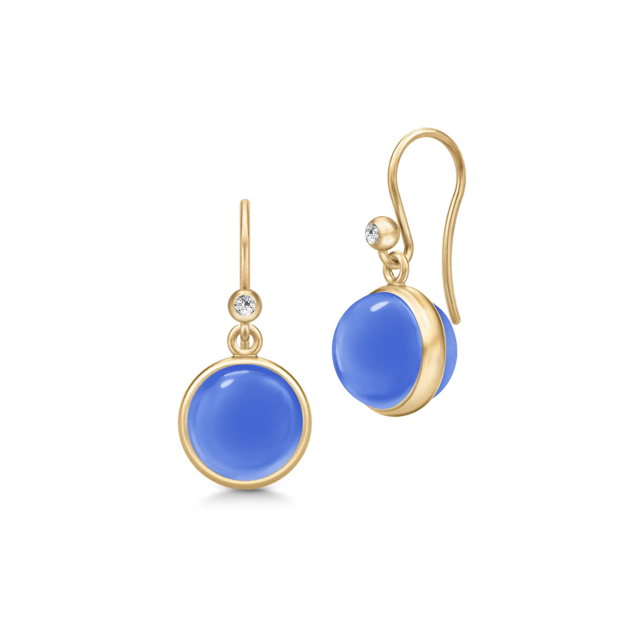 Julie Sandlau Prime Øreringe Royal Blue HKS181GDROBLCRCZ