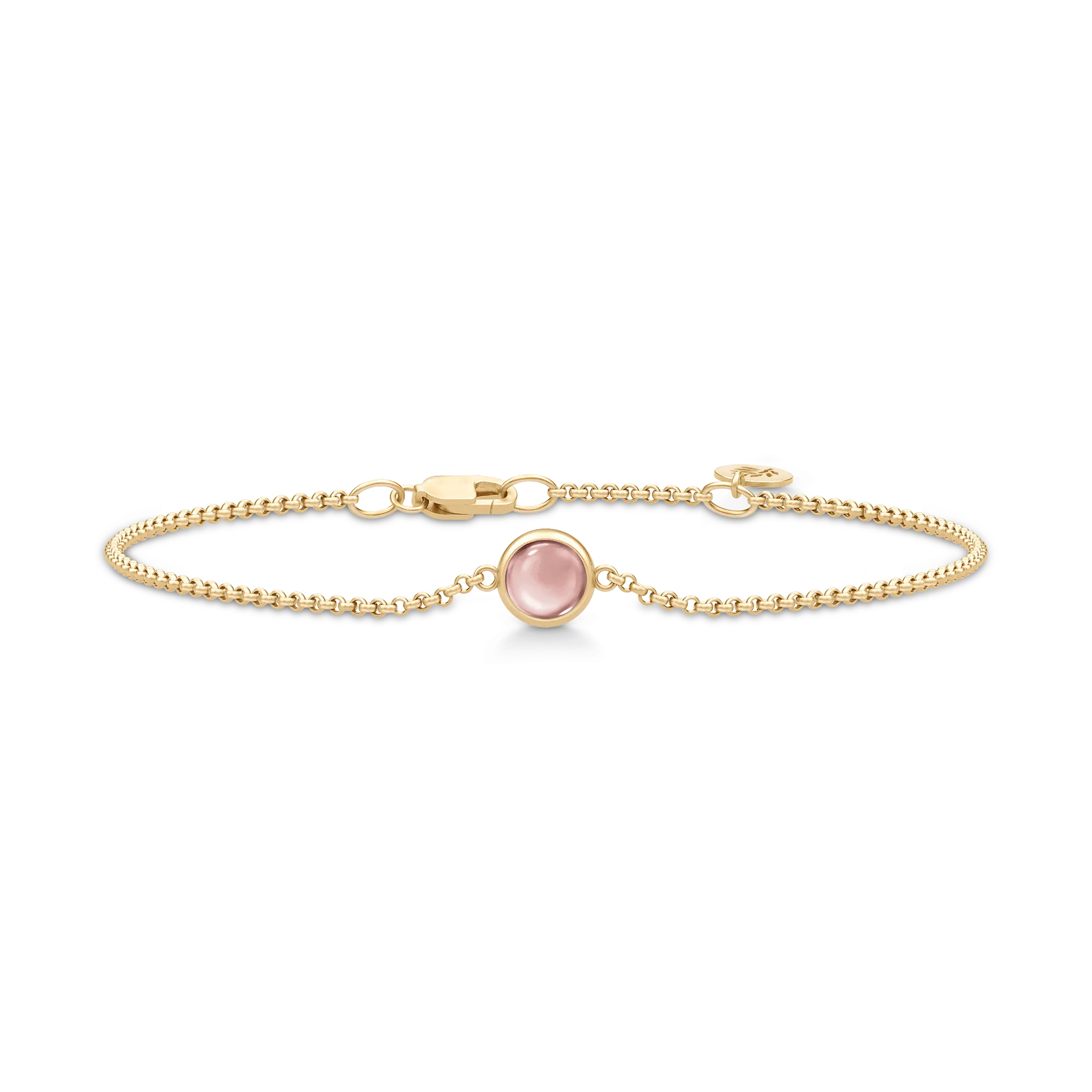 Julie Sandlau Primini Dusty Rose Armbånd Forgyldt BR258GDDSROCR