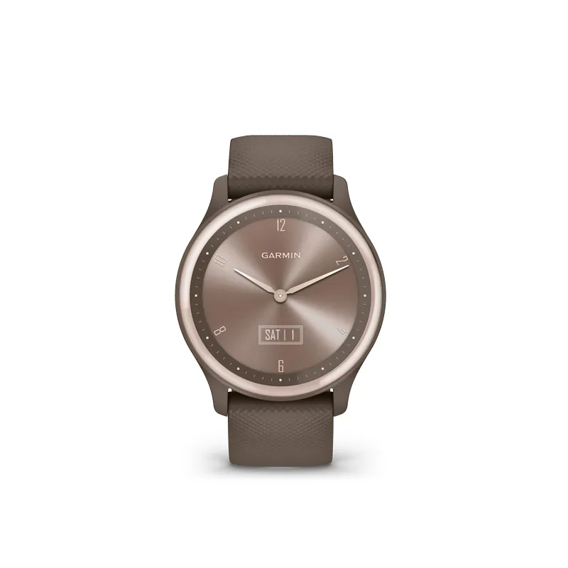 Garmin Vivomove Sport Cocoa Peach Gold 010-02566-02
