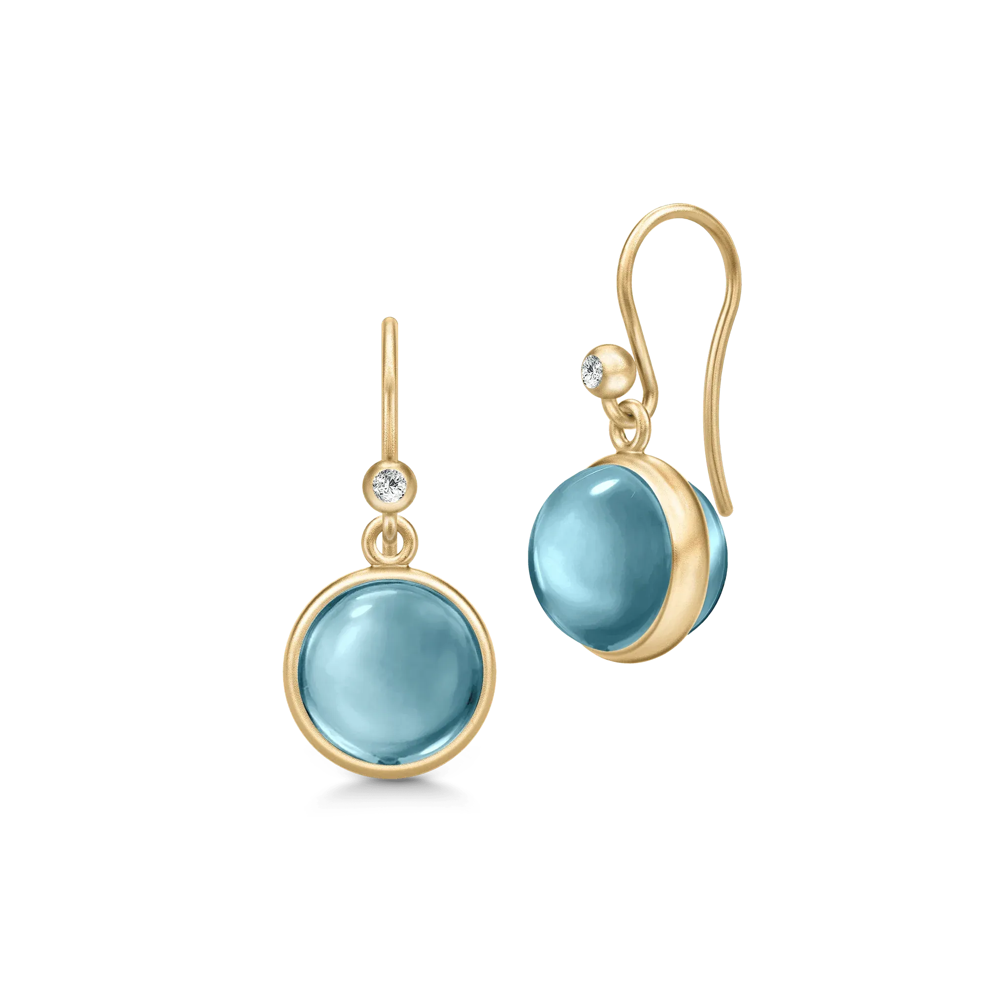 Julie Sandlau Prime Øreringe Ice Blue Forgyldt HKS181GDIBCRCZ