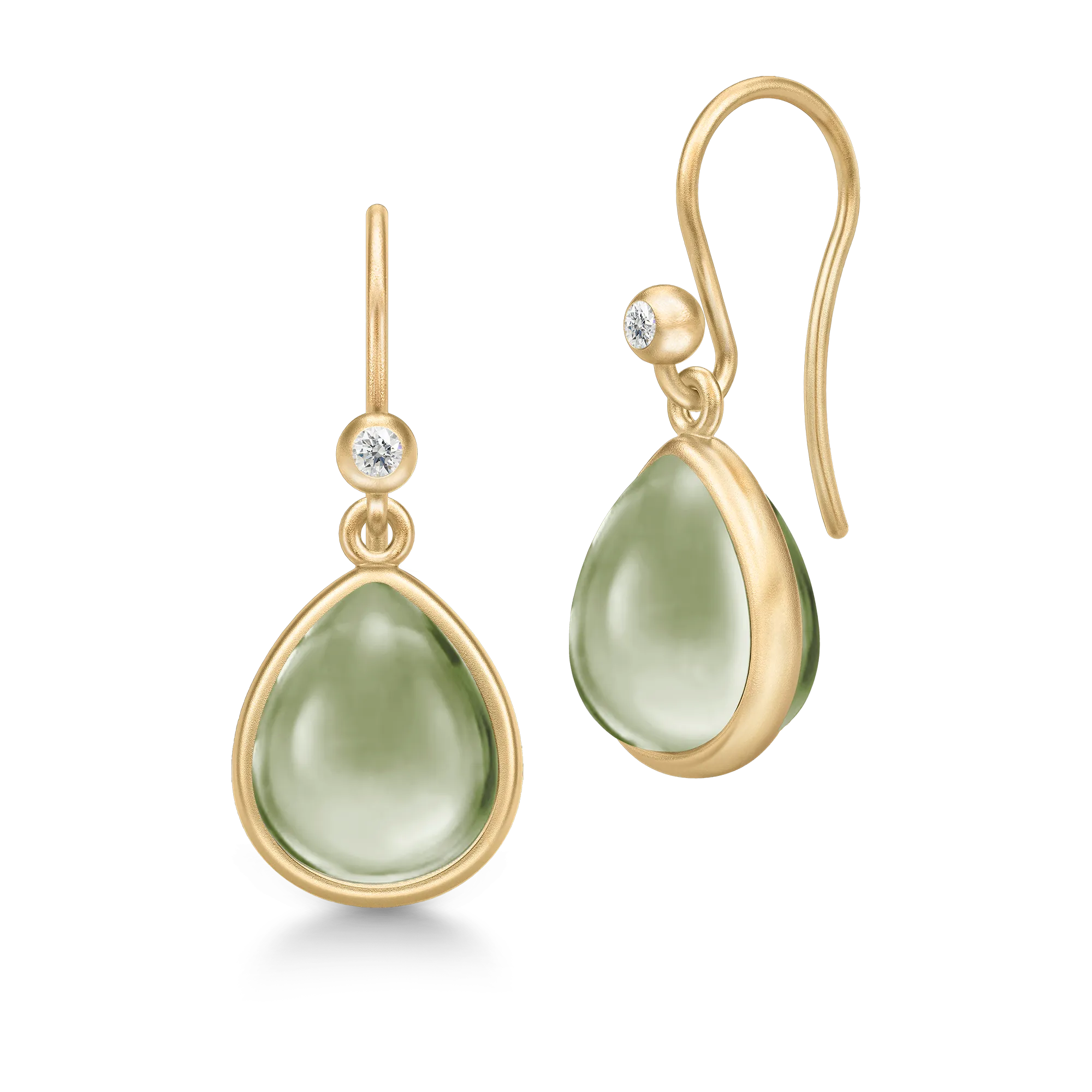 Julie Sandlau Paloma Øreringe Olive Forgyldt HKS631GDOLCRCZ