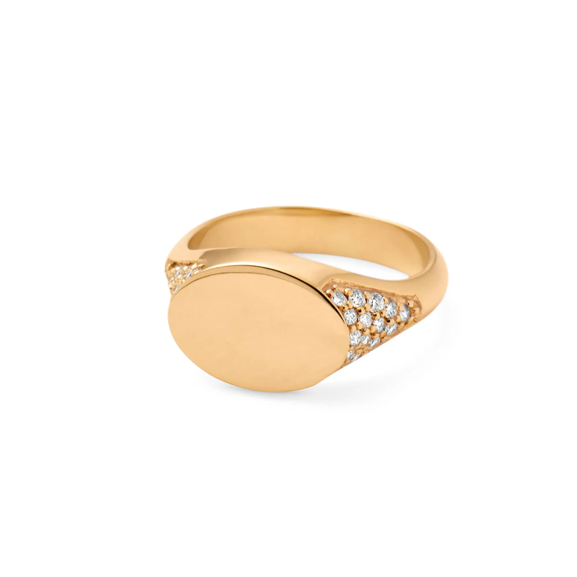 Ro Copenhagen Rock Diamant Signetring R108Y102