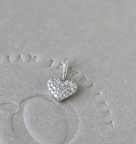 Ro Copenhagen Rock My Heart Diamant Vedhæng P108W106